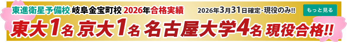 2026年合格実績
